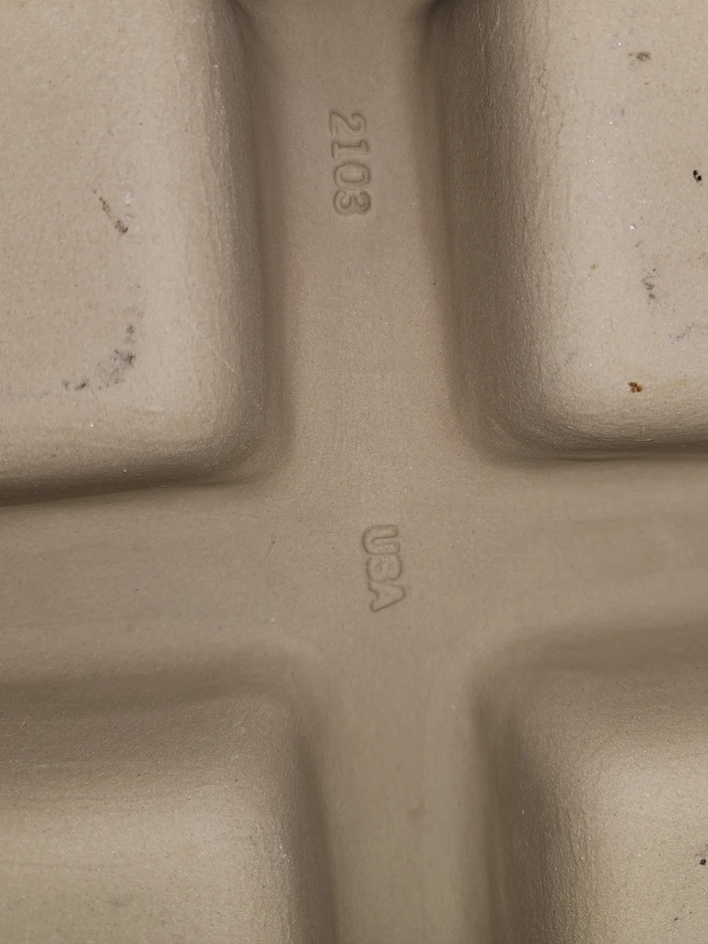 Pampered Chef Family Heritage Collection Mini 4-Loaf Stoneware Baking Pan
